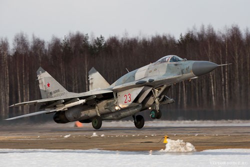 Muc kich MiG-29SMT, Su-34 Khong quan tap tran ban ten lua-Hinh-10
